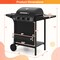 Outdoor Propane Gas Grill 39000 BTU with 3 Burners and Storage